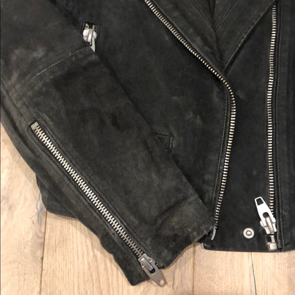 Suede Motorcycle Jacket - Picture 10 of 11